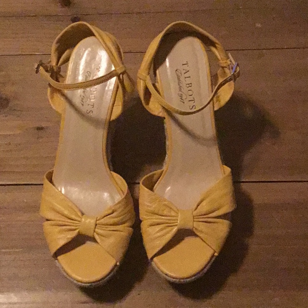 Talbots wedge sandal- Women’s 7.5